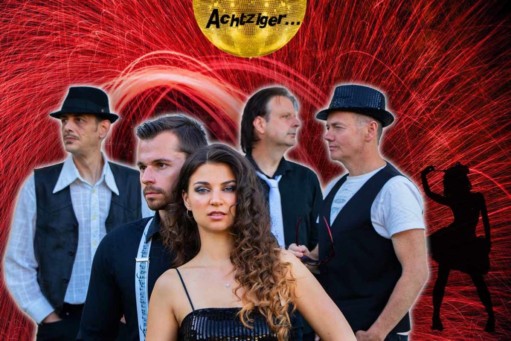 Achtziger Jahre Band - 4 Musiker + Sängerin